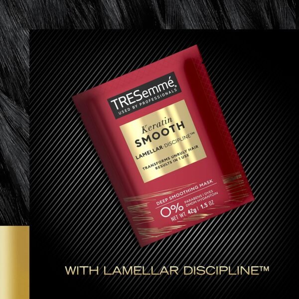 TRESemmé Smoothing Hair Mask Keratin Smooth 1.5 oz - Image 11