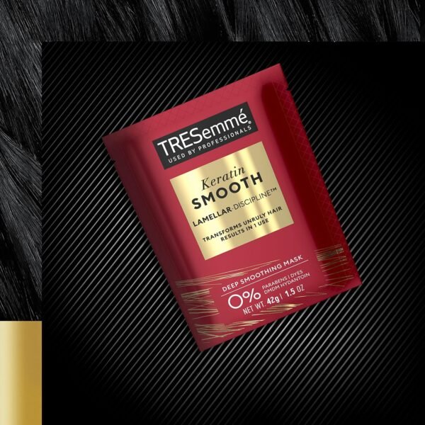 TRESemmé Smoothing Hair Mask Keratin Smooth 1.5 oz - Image 8
