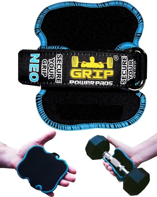 Original Lifting Grips The Alternative to Gym Workout Gloves Comfortable & Light Weight Grip Pad for Men & Women That Want to Eliminate Sweaty Hands Gym Gloves (Single Pair) - Image 2
