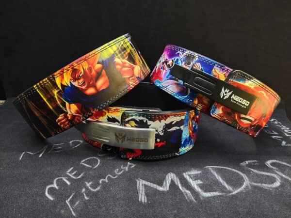 Anime Weight Lifting Lever Belt, Lifting Blet for Squats,Deadlifts, Cross Training,Weightlifting, Bodybuilding for Perfect Back Support for Men Women - Image 3
