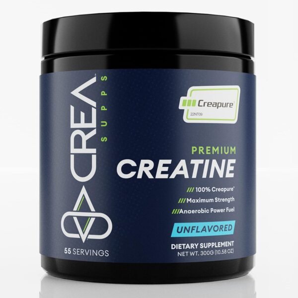 Premium Creapure Creatine Monohydrate Powder | Pure, Vegan, Keto, Gluten-Free | Unflavored, 300g - Image 2