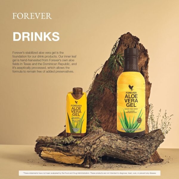 Forever Living - Forever Aloe Vera Gel - 99.7% Pure Inner Leaf Aloe Vera Juice - Preservative-Free - 33.8 fl oz (Pack of 2) - Image 7