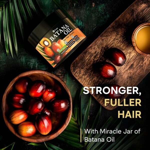 Eway Pure Batana Oil for Hair Growth Dr Sebi Organic – 100% Raw Batana Oil for Hair Growth with a Nourishing Formula to Shine for Both Women & Men - Image 5