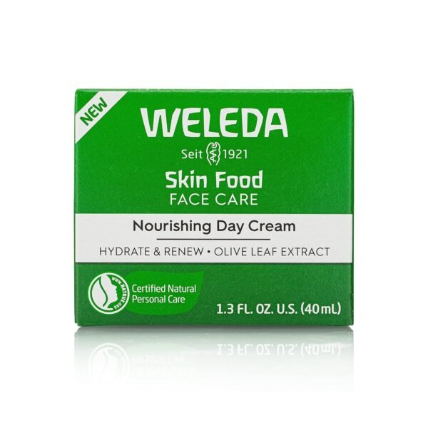 Weleda Skin Food Face Care Nourishing Day Cream, 1.3 Fluid Ounce, Plant Rich Moisturizer with Olive Leaf Extract, Squalane and Chamomile - Image 3