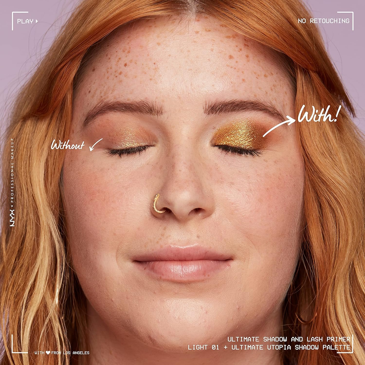 NYX PROFESSIONAL MAKEUP Ultimate Shadow & Liner Primer, Eyeshadow & Eyeliner Primer - Light - Image 5