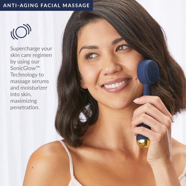 PMD Clean - Smart Facial Cleansing Device with Silicone Brush & Anti-Aging Massager - Image 7