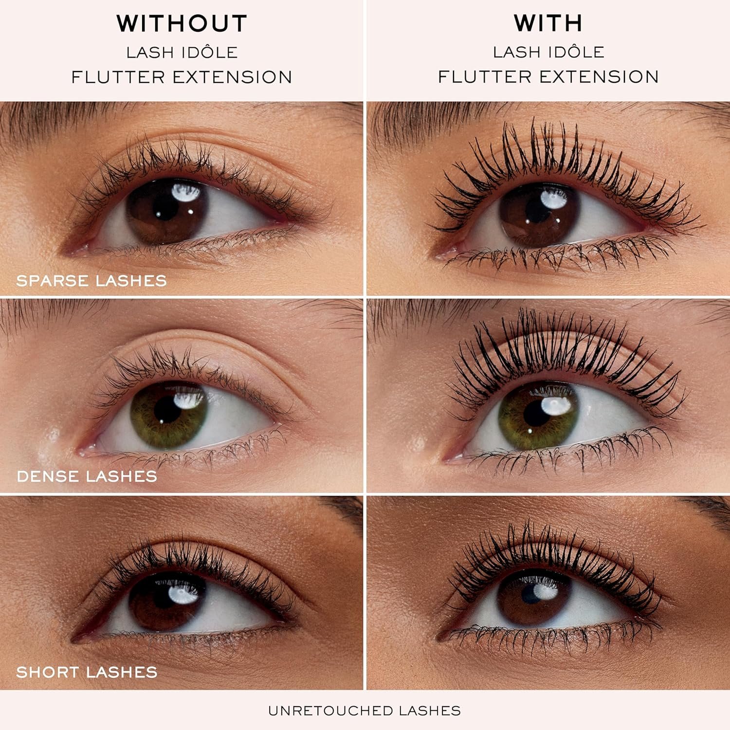 Lancôme Lash Idôle Flutter Extension Lash-Lengthening Mascara - Black Mascara for Instant Lash Extension Look - Clump & Flake Resistant Up To 24H Wear - Black - Image 4