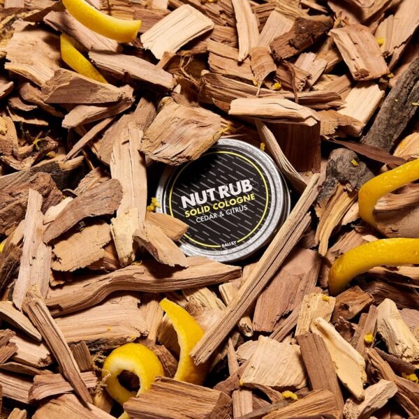 Ballsy Body & Groin Rub, Cologne for Everywhere, with Beeswax, Coconut and Sunflower Seed Oil, Citrus and Cedar .85 oz - Image 4
