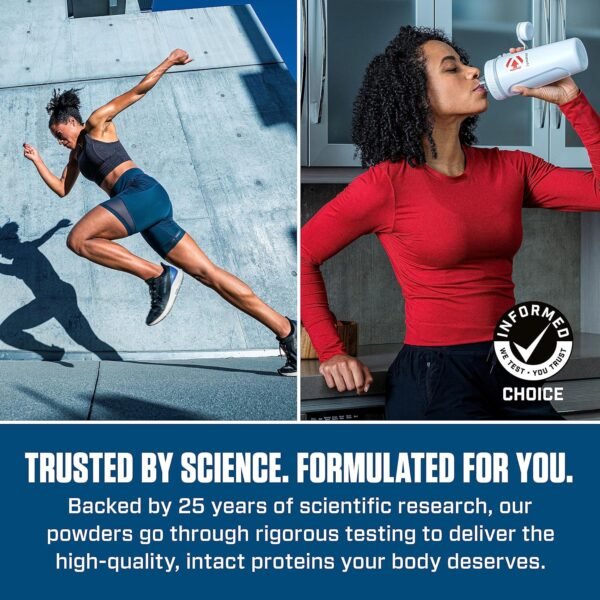 Dymatize Elite Casein Protein Powder, Slow Absorbing with Muscle Building Amino Acids, 100% Micellar Casein, 25g Protein, 5.4g BCAAs & 2.3g Leucine, Helps Overnight Recovery, Smooth Vanilla, 4 Pound - Image 9