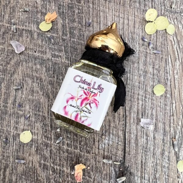 CHINA LILY* Original Perfume Oil* Long Lasting *Vegan *Phthalate Free *Alcohol Free * 10 ml. Gift Bottle - Image 4
