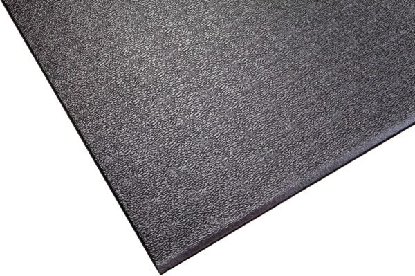 Supermats Heavy Duty Equipment Mat 20GS Made in U.S.A. for Indoor Cycles Exercise Upright Bikes and Steppers (2 Feet x 3 Feet 10 In) (24-Inch x 46-Inch) (60.96 cm x 116.84 cm) , Black - Image 2
