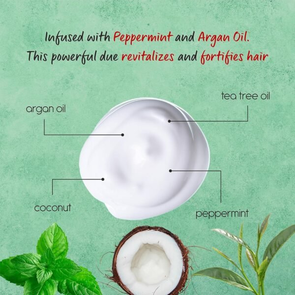 Peppermint Oil Shampoo and Conditioner Set for Hair Growth and Thickening - For Thinning Hair and Hair Loss Treatments for Women & Men, Sulfate Free, 20.2 FL Oz Each - Image 6