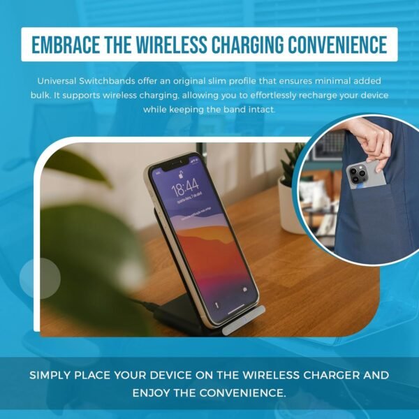 Reversible Phone Grip Strap | Comfortable Cell Phone Holder & Phone Loop for Secure Handling | Phone Hand Straps for Phone Cases - Moon Sun & Psychedelic Turtle - Image 8