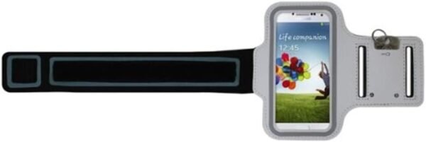 Sports Running Armband Compatible with Samsung Galaxy A25 5G/A15 5G Phones - White Gym Workout Case Cover Band - Image 4