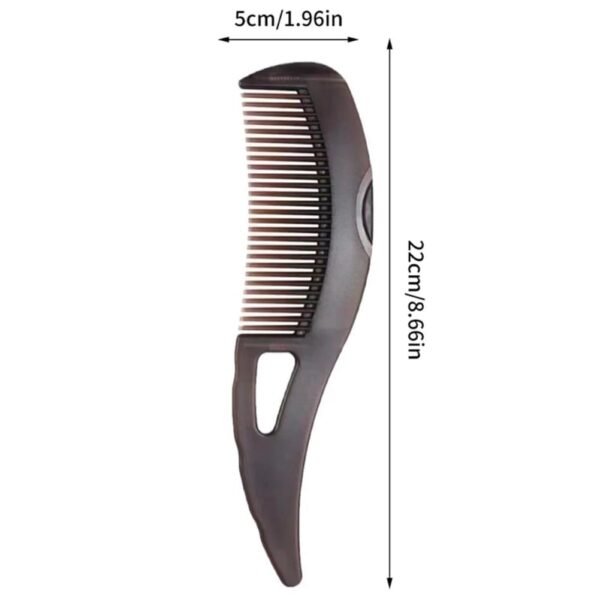 Revolutionary design of dandruff comb, energy massage comb, beauty comb, healthier scalp, better hair quality for women and men to remove dandruff and dirt (Medium, Count, 1) - Image 8
