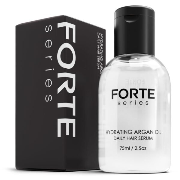 Alex Costa Hydrating Argan Oil Daily Hair Serum by Forte Series Sulfate Free Argan Hair Oil for Men Hair Serum for Dry Damaged Hair, for Styling Hair (75 ml / 2.5 oz) - Image 2