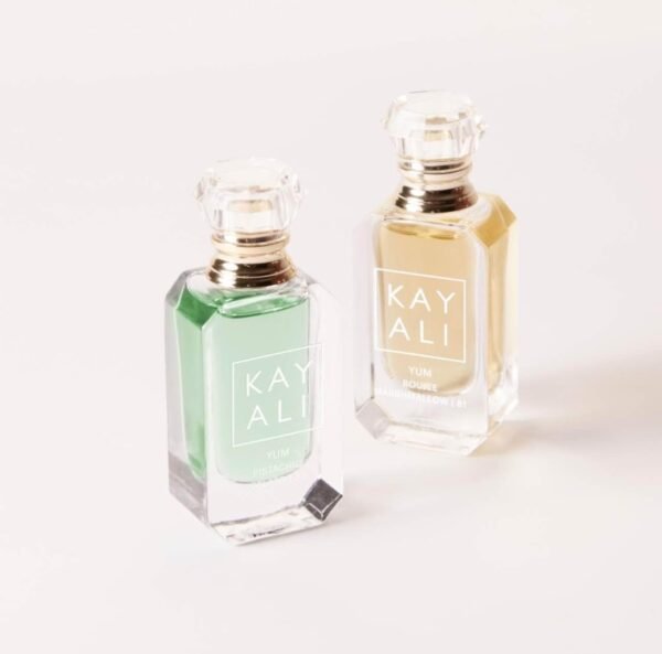 KAYALI Mini Yum Perfume Duo Set 2 X 5 ml (Yum Pistachio Gelato 33 Eau de Parfum Intense and Yum Boujee Marshmallow 81 Eau de Parfum) - Image 3
