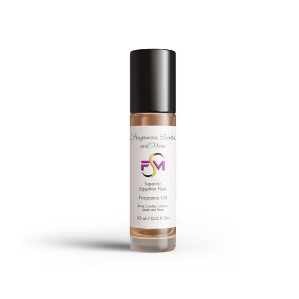 Superior Egyptian Musk Fragrance Oil - 0.33 Fl Oz Glass Roll On (10ml) - Image 2