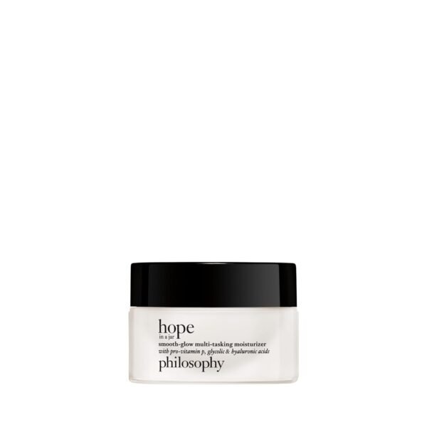 philosophy hope in a jar smooth-glow multi-tasking face moisturizer - with pro-vitamin P, glycolic & hyaluronic acid - provides deep & long-lasting hydration & smoother, radiant skin - Image 2