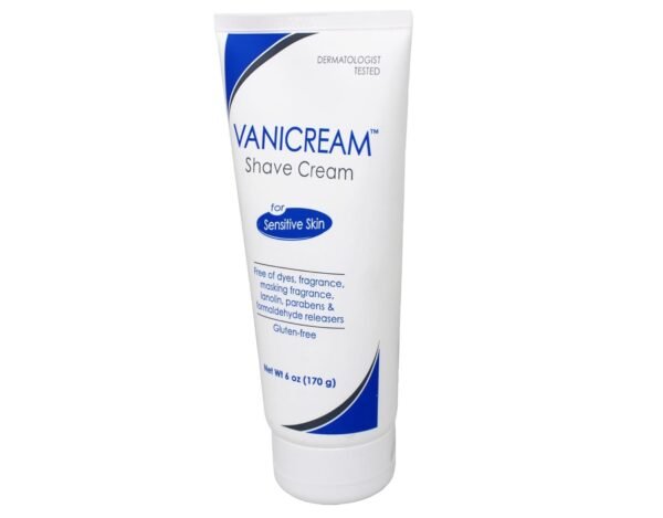 Vanicream Shave Cream, for Sensitive Skin 6 oz (170 g) - Image 5
