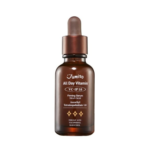JUMISO All Day VC-IP 1.0 Firming Serum 30ml, 1.01 fl oz, Boosting Collagen, Reducing fine lines, Aronia Extract, Bakuchiol, Panthenol - Image 2