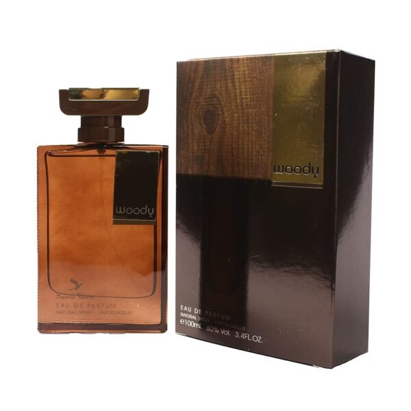 Almas Perfumes Sainte Valere Woody Eau De Parfum Spray وودي - Sweet Smelling Spray - 3.4 Fl Oz (100 ml) - Long-Lasting Aroma - Luxurious Scent of Arabia for Men - Image 2
