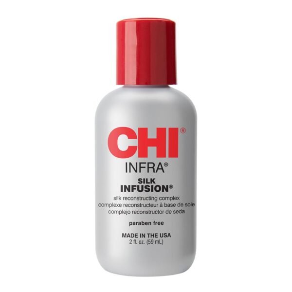 CHI Infra Silk Infusion, Leave-In Reconstructing Treatment To Strengthen & Protect All Hair Types, Alcohol-Free, 2 Oz - Image 2