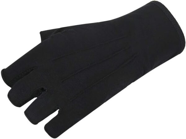 JIAHG Women Men's Driving Gloves Summer UV Sun Gloves Non Slip Touchscreen Cotton Gloves Outdoor Sunblock Gloves for Cycling - Image 4