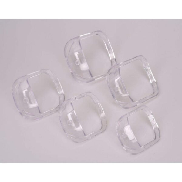 Goatee Shaper For Men, Beard Grooming Kit For Men, Barber Accessories, Moustache Beard Shaper For Men, Saves Time & Gives You Perfect Symmetric Beard At Home (Transparent) - Image 5