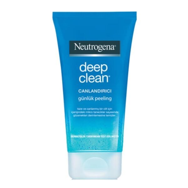 Neutrogena Deep Clean Invigorating Foaming Facial Scrub with Glycerin, Cooling & Exfoliating Gel Face Wash to Remove Dirt, Oil & Makeup, 4.2 fl. oz - Image 2