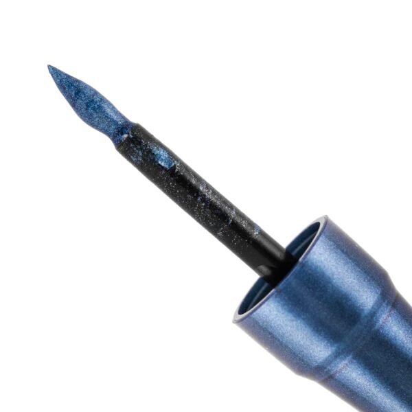 Palladio Liquid Eyeliner, Highly Pigmented and Waterproof Eyeliner, For Intense Eye Definition, Smear-proof Eyeliner Liquid, Includes Easy Grip Wand and Felt Tip Eyeliner Applicator, Aquamarine - Image 3