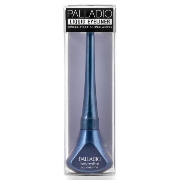 Palladio Liquid Eyeliner, Highly Pigmented and Waterproof Eyeliner, For Intense Eye Definition, Smear-proof Eyeliner Liquid, Includes Easy Grip Wand and Felt Tip Eyeliner Applicator, Aquamarine - Image 9