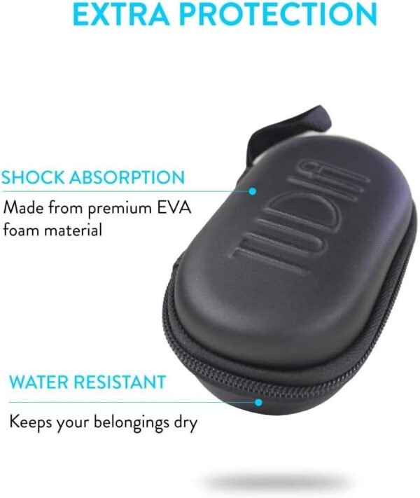 TUDIA EVA Empty Case Compatible with Wahoo TICKR Heart Rate Monitor, Hard Portable Storage Case for Heart Rate Monitor with Chest Strap [Case ONLY, Device NOT Included] - Image 5