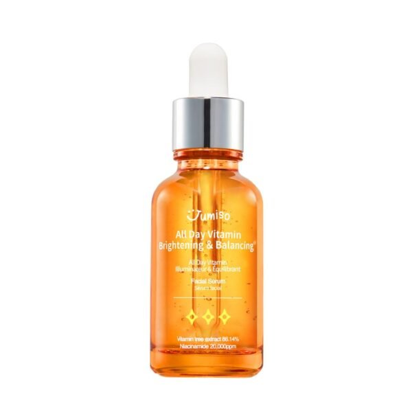 JUMISO All Day Vitamin Serum, Brightening & Balancing Facial Serum 30ml, 1.01 fl oz, 86.14% of Vitamin Tree Extract, 20,000ppm of Niacinamide - Image 2