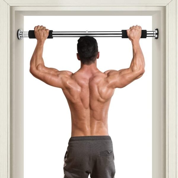 Pull Up for Doorway, Adjustable Door Mounted Chinning Heavy Duty Steel Body Workout Chin Up for Home Gym Exercise Fitness - Image 2