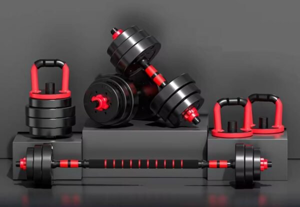 NEW Adjustable Dumbbells/Barbell/Kettlebell/Push-Up Stand - 22lb/33lb/44lb/66lb/88lb, 10kg/15kg/20kg/30kg/40kg - Home Gym Equipment for Men and Women - Image 8