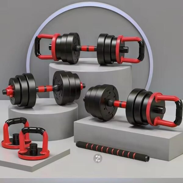 NEW Adjustable Dumbbells/Barbell/Kettlebell/Push-Up Stand - 22lb/33lb/44lb/66lb/88lb, 10kg/15kg/20kg/30kg/40kg - Home Gym Equipment for Men and Women - Image 7