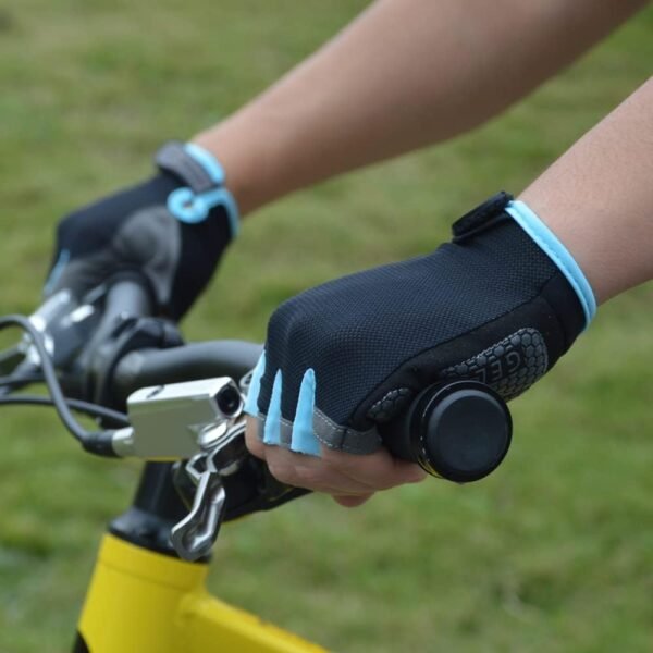 HuwaiH Cycling Gloves for Men/Women Anti-Slip Shock-Absorbing Biking Gloves Half Finger Gel Pad Bicycle Gloves Breathable Bike Gloves - Image 6