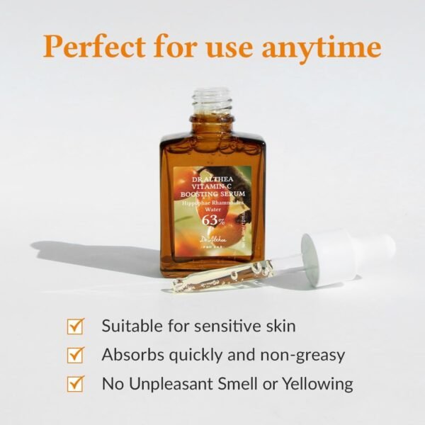 Dr.Althea Vitamin C Boosting Serum | Daily Facial Serum with TRANEXAMIC ACID for All Skin Types | Helps Remove Dark Spots & Uneven Skin Tone | Korean Vegan Skin Care (Vitamin C Boosting RENEWED) - Image 7
