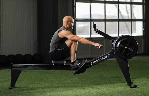 Concept2 RowErg Indoor Rowing Machine with Tall Legs - PM5 Monitor, Device Holder, Adjustable Air Resistance, Easy Storage - Image 3