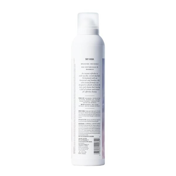 SGX NYC Dry Touch Volumizing Dry Shampoo - Paraben Free, Vegan Dry Shampoo Spray Absorbs Excess Oil - Fresh and Bouncy Hair with No Residue - 6.5 oz - Image 9
