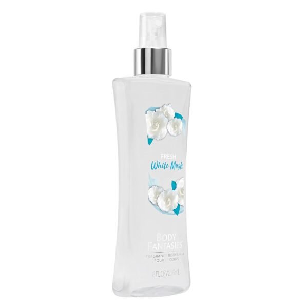 Body Fantasies Signature Fragrance Body Spray, Fresh White Musk, 8 Fluid Ounce - Image 9