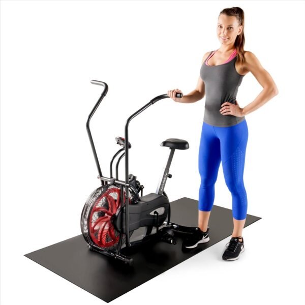 Marcy Fitness Equipment Mat and Floor Protector Compatible for Treadmills, Elliptical, Exercise Bikes, Stationary Cycles and Accessories - Image 2