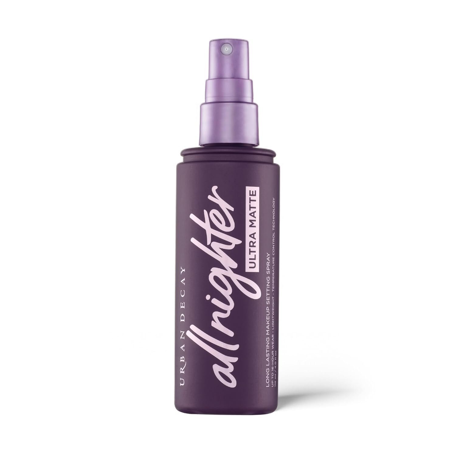 Urban Decay All Nighter Ultra Matte Makeup Setting Spray for Face, Transfer-proof, Long-lasting 16 HR Wear, with Oil-absorbing Kaolin Clay, Matte Finish, Oil-free, Paraben-free, Vegan - Image 2