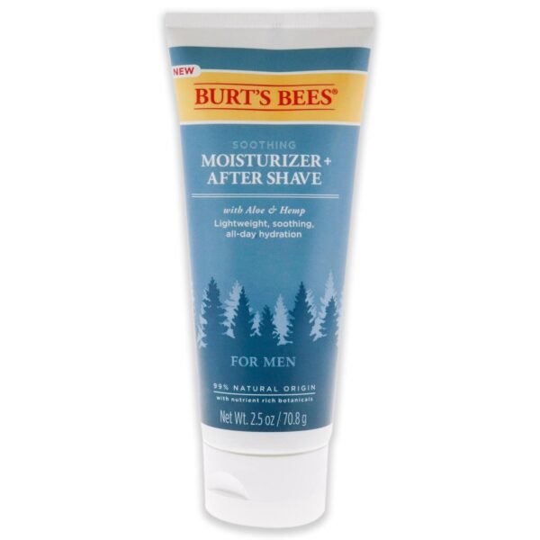 Burts Bees Soothing Moisturizer Plus After Shave Men 2.5 oz - Image 2