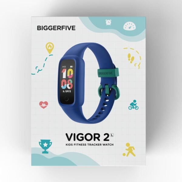 BIGGERFIVE Vigor 2 L Kids Fitness Tracker Watch for Girls Ages 5-15, IP68 Waterproof, Activity Tracker, Pedometer, Heart Rate Sleep Monitor, Calorie Step Counter Watch, Lilac - Image 10