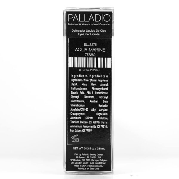 Palladio Liquid Eyeliner, Highly Pigmented and Waterproof Eyeliner, For Intense Eye Definition, Smear-proof Eyeliner Liquid, Includes Easy Grip Wand and Felt Tip Eyeliner Applicator, Aquamarine - Image 8