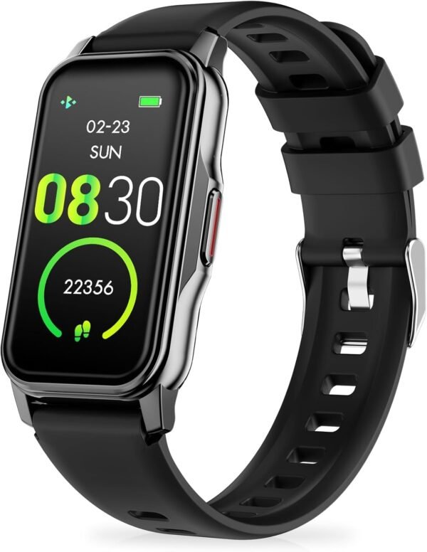 Fitness Tracker with 24/7 Heart Rate, Sleep Blood Oxygen Blood Pressure, 120+ Sports Modes Smart Watch, Step Calorie Counter Pedometer Health Activity Trackers IP68 Waterproof for Women Men - Image 2