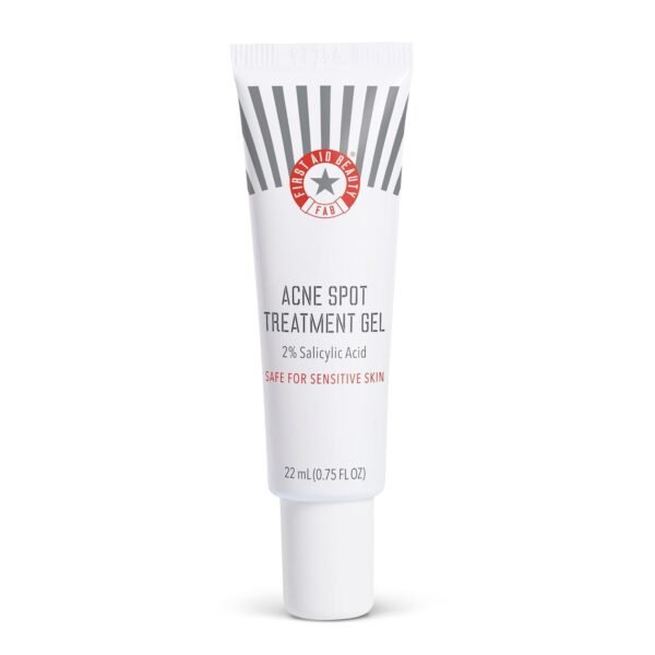 First Aid Beauty - FAB Pharma BHA Acne Spot Treatment Gel with 2% Salicylic Acid, Exfoliating Treatment for Breakouts, Whiteheads, Blackheads and Acne Blemishes, Safe for Sensitive Skin, 0.75 oz - Image 2