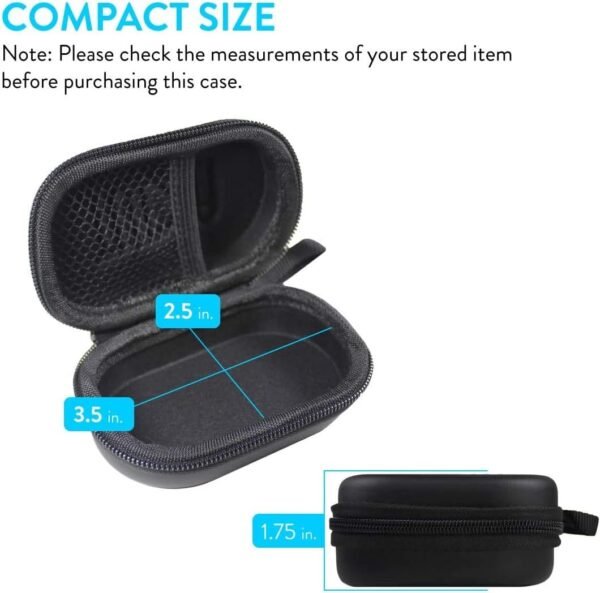 TUDIA EVA Empty Case Compatible with Wahoo TICKR Heart Rate Monitor, Hard Portable Storage Case for Heart Rate Monitor with Chest Strap [Case ONLY, Device NOT Included] - Image 7